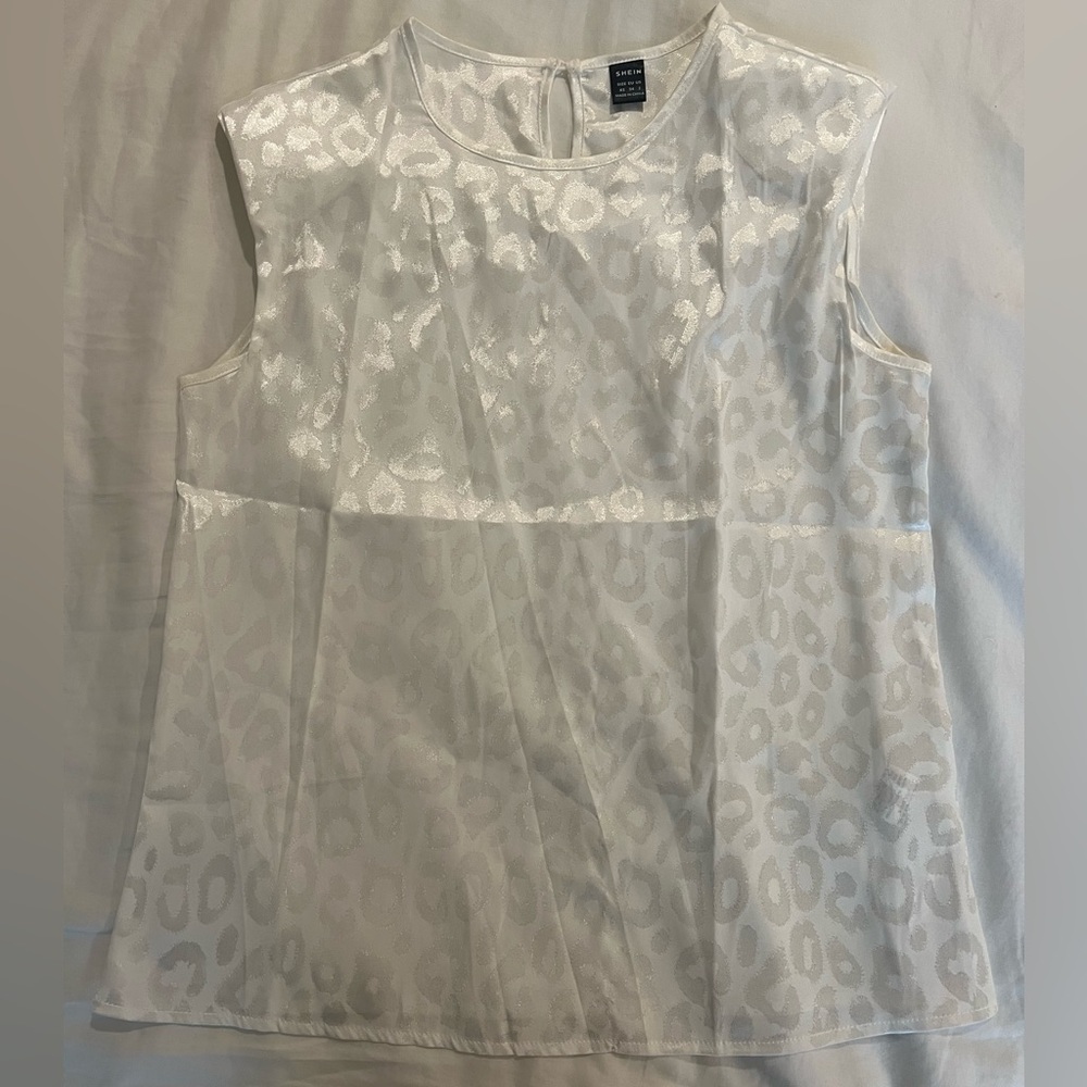Leopard Silk Tank